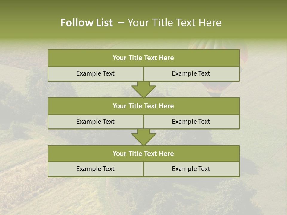 Above Sky Recreation PowerPoint Template
