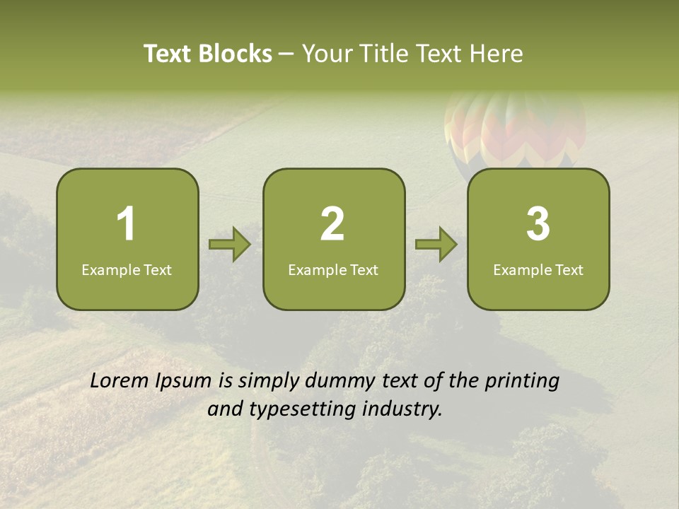 Above Sky Recreation PowerPoint Template