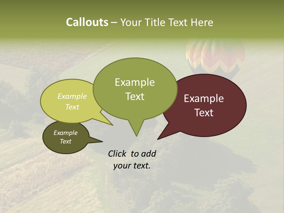 Above Sky Recreation PowerPoint Template