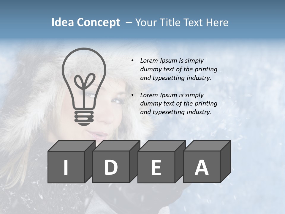 Autumn Winter Season PowerPoint Template