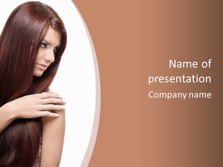 Fashion Perfection Human PowerPoint Template