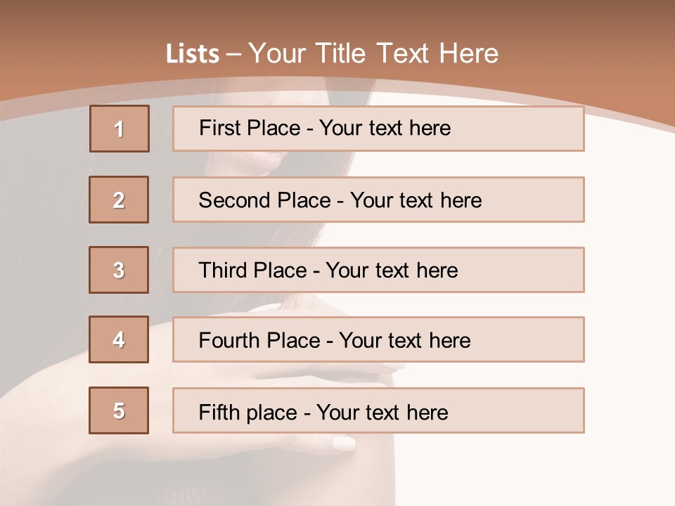 Fashion Perfection Human PowerPoint Template
