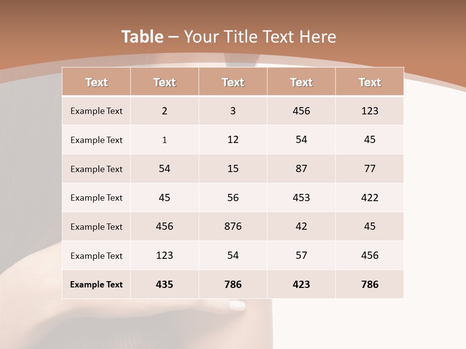 Fashion Perfection Human PowerPoint Template