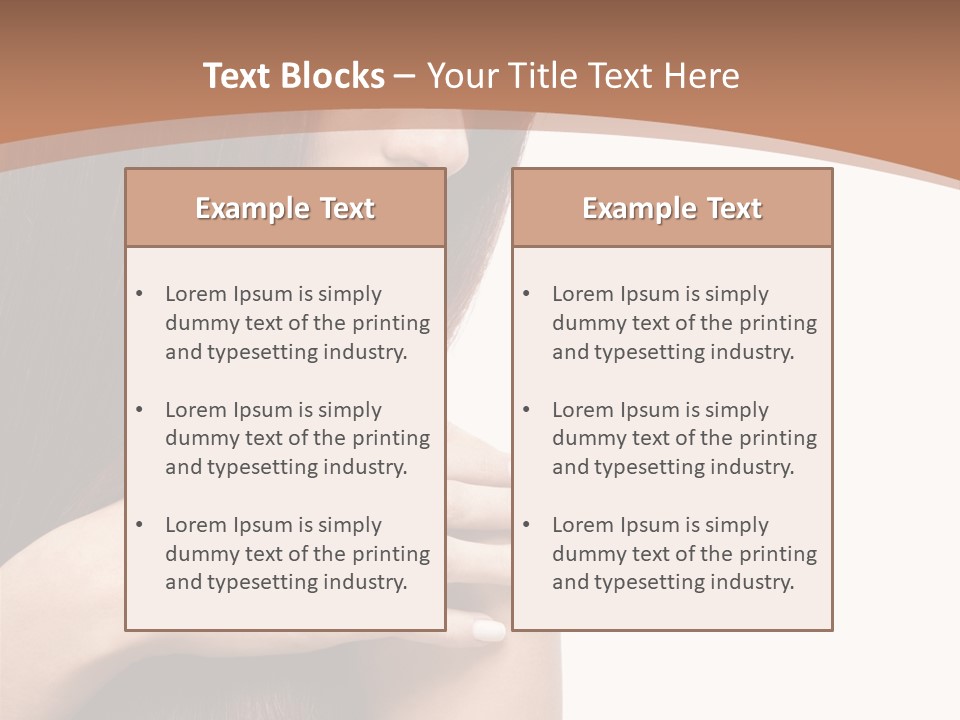 Fashion Perfection Human PowerPoint Template