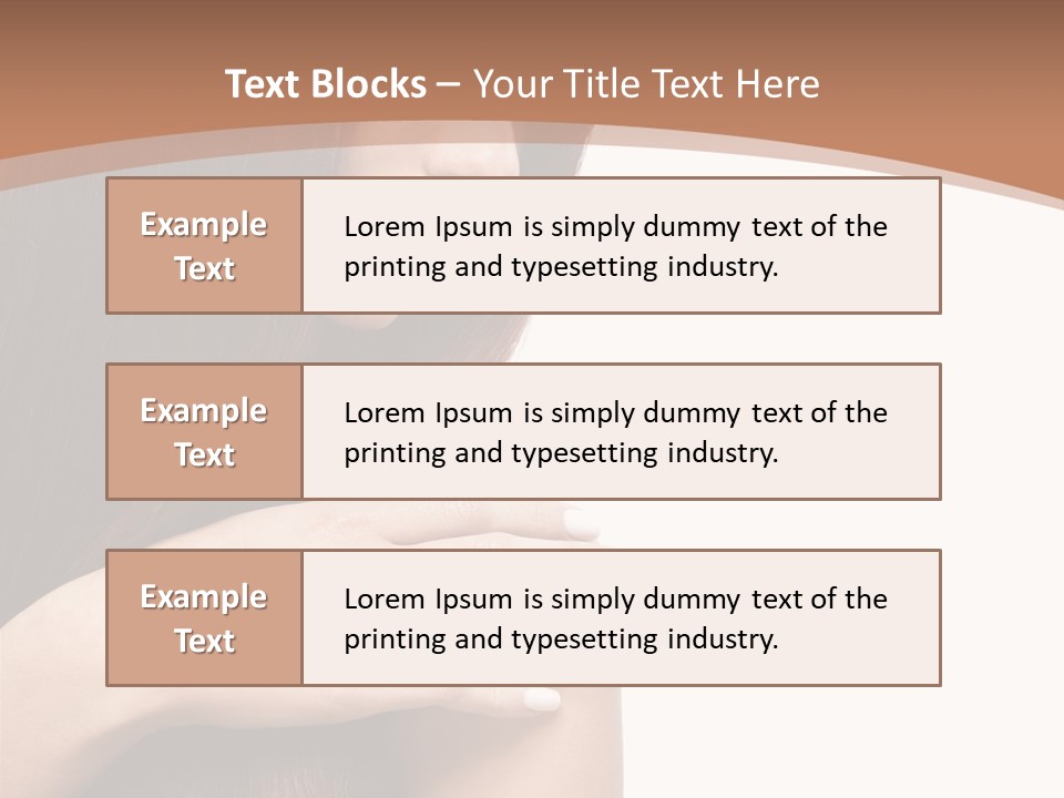 Fashion Perfection Human PowerPoint Template