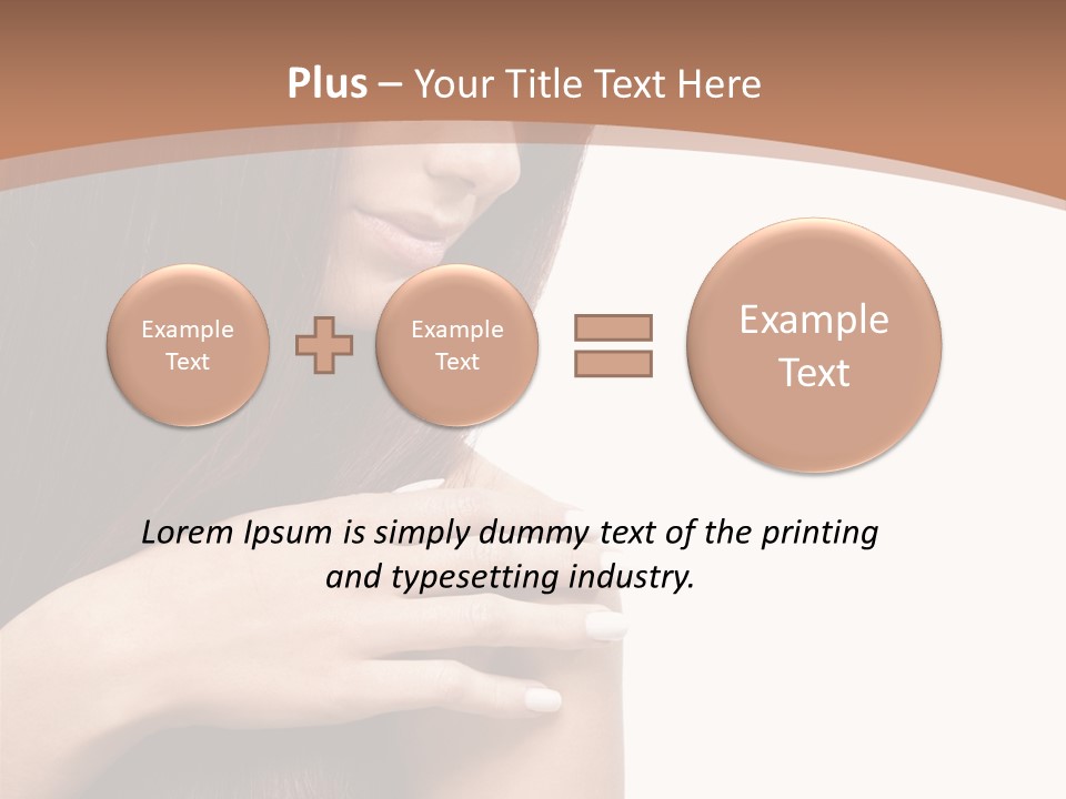 Fashion Perfection Human PowerPoint Template