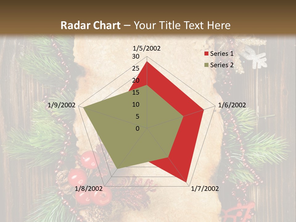 Tree Wooden Background PowerPoint Template