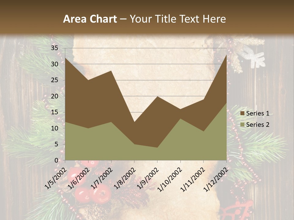 Tree Wooden Background PowerPoint Template