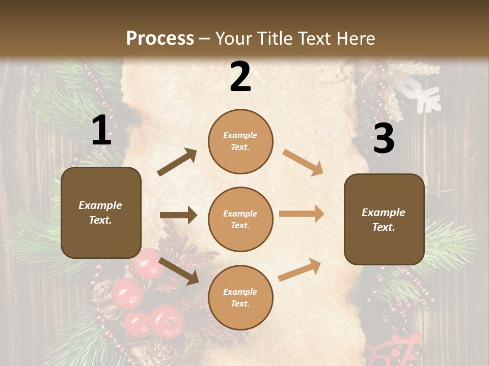 Tree Wooden Background PowerPoint Template