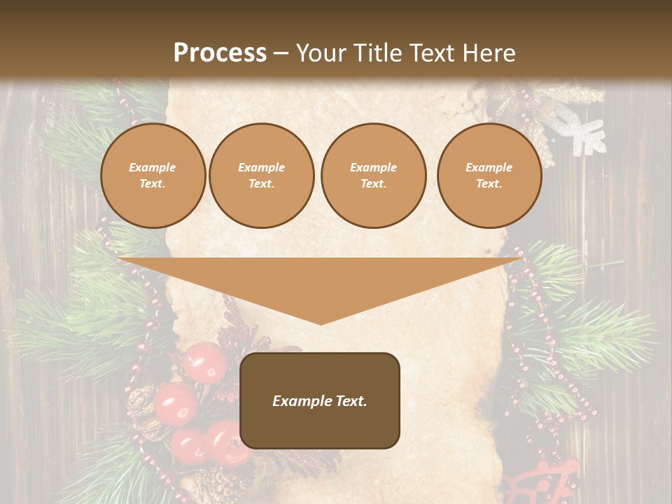 Tree Wooden Background PowerPoint Template