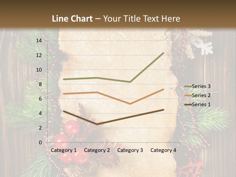 Tree Wooden Background PowerPoint Template