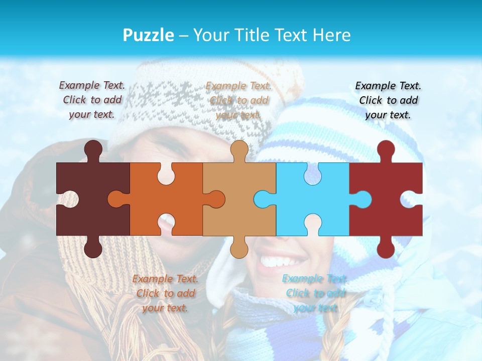 Man Celebration Holiday PowerPoint Template