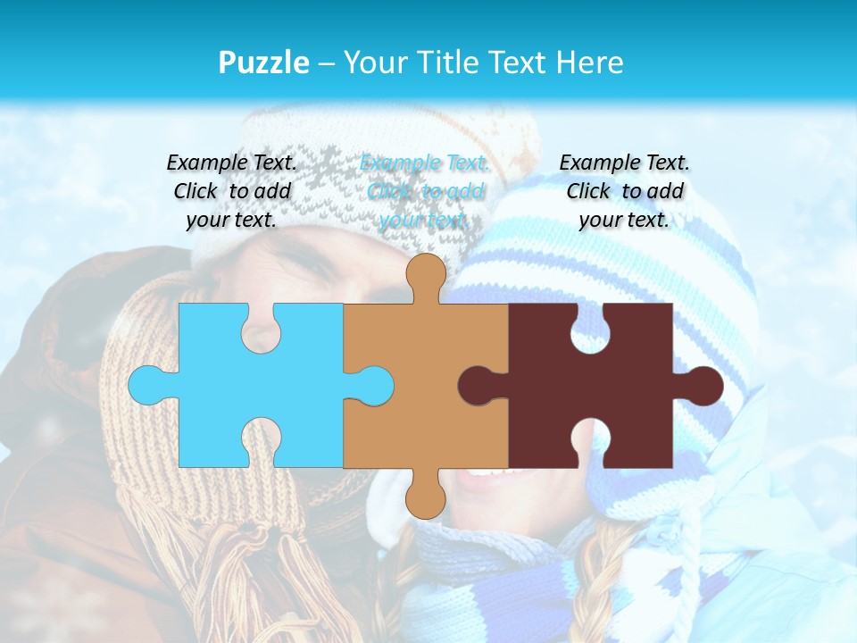 Man Celebration Holiday PowerPoint Template