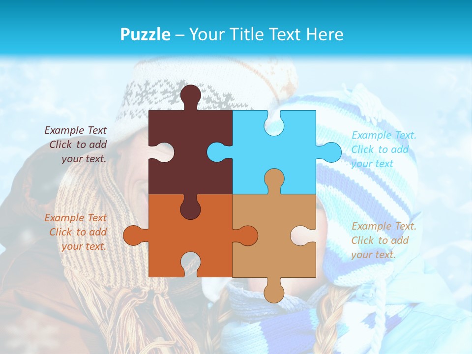 Man Celebration Holiday PowerPoint Template