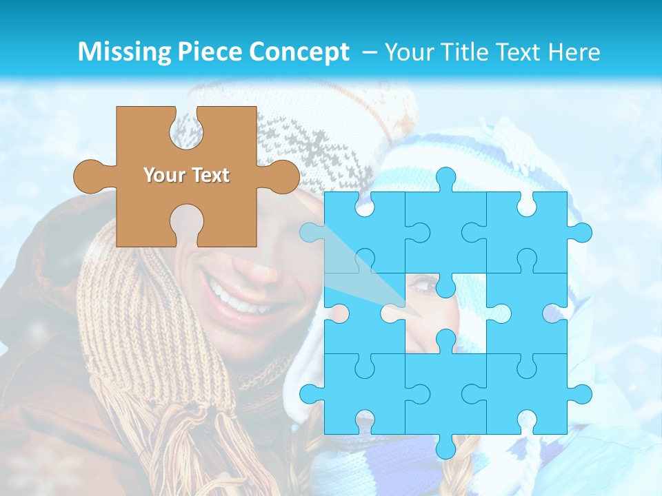 Man Celebration Holiday PowerPoint Template