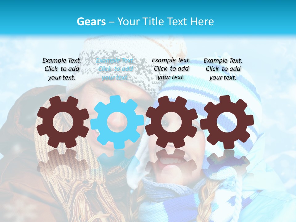 Man Celebration Holiday PowerPoint Template