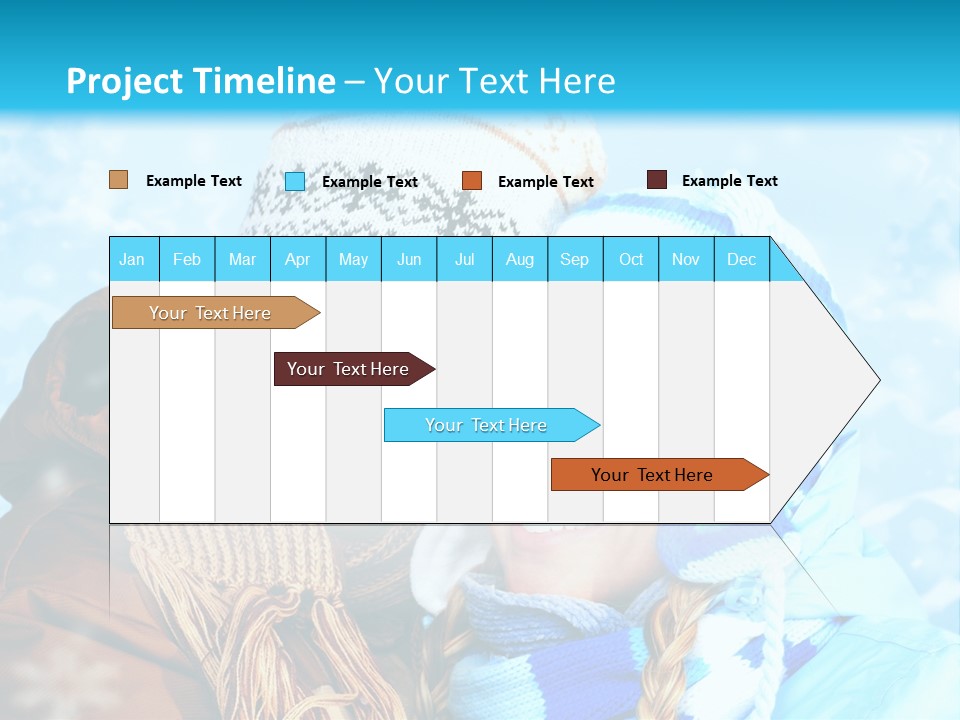 Man Celebration Holiday PowerPoint Template