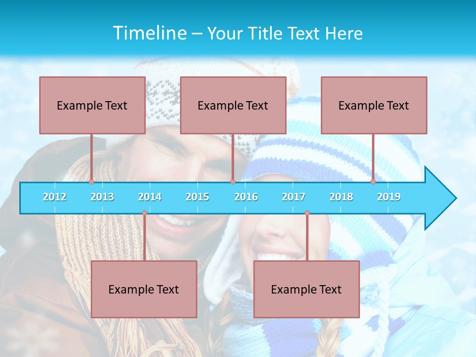 Man Celebration Holiday PowerPoint Template