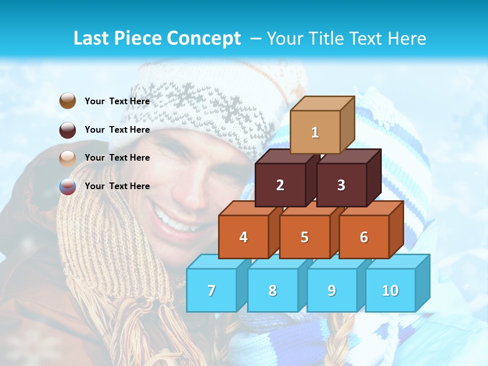 Man Celebration Holiday PowerPoint Template