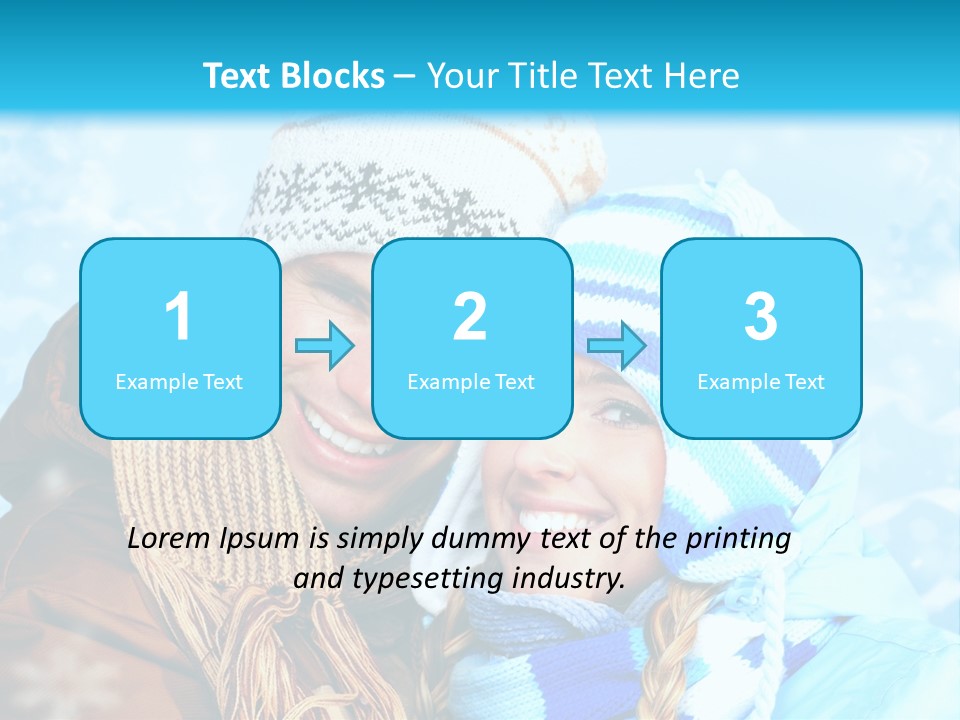 Man Celebration Holiday PowerPoint Template