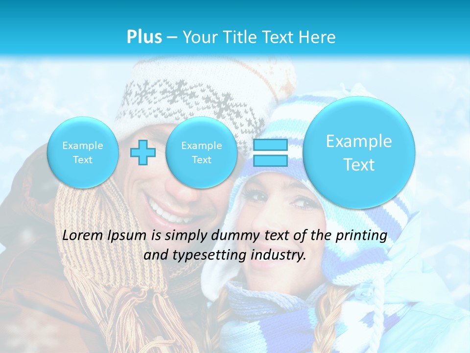 Man Celebration Holiday PowerPoint Template