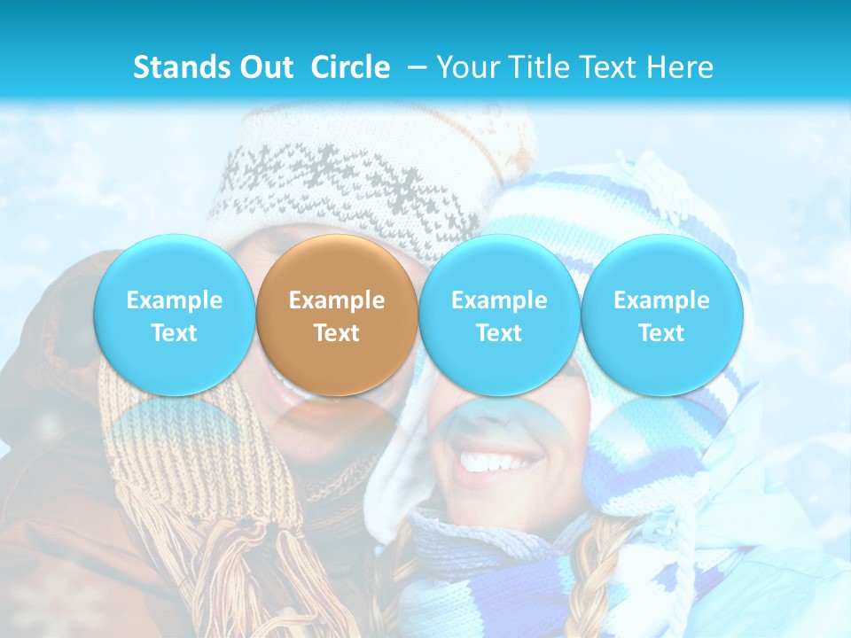 Man Celebration Holiday PowerPoint Template