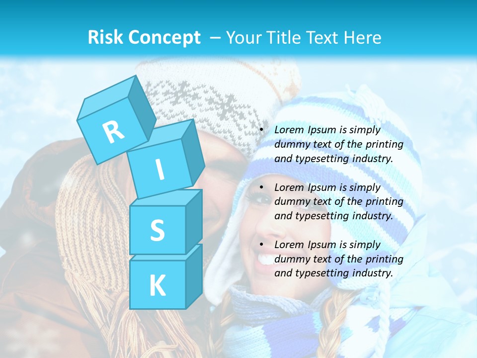 Man Celebration Holiday PowerPoint Template