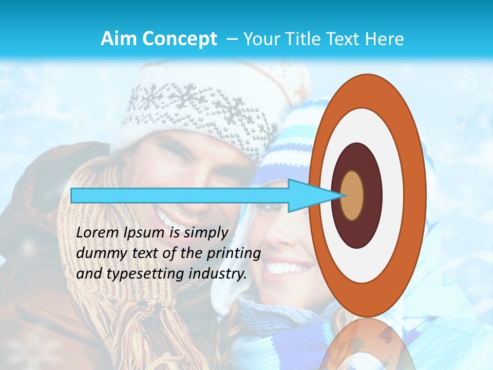 Man Celebration Holiday PowerPoint Template