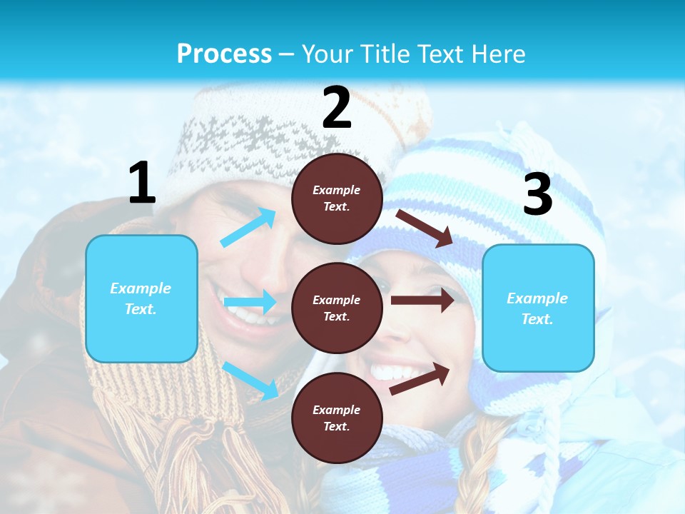 Man Celebration Holiday PowerPoint Template