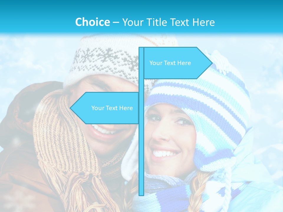 Man Celebration Holiday PowerPoint Template