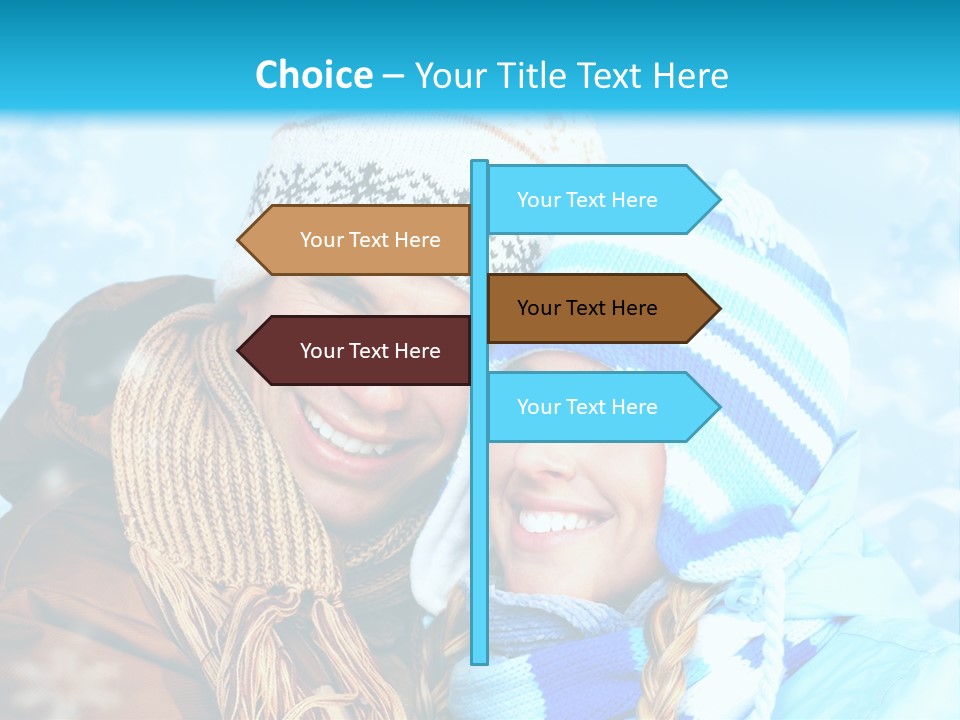 Man Celebration Holiday PowerPoint Template