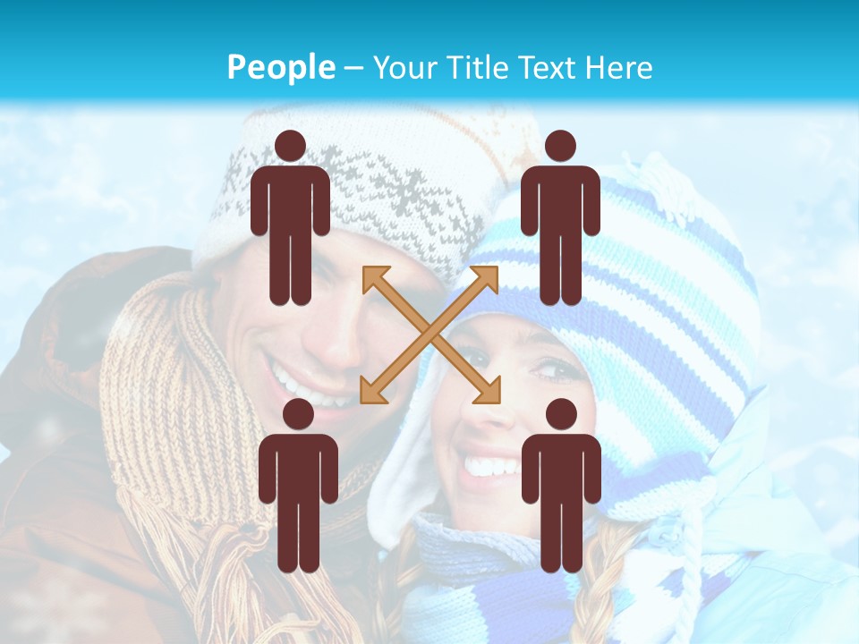 Man Celebration Holiday PowerPoint Template