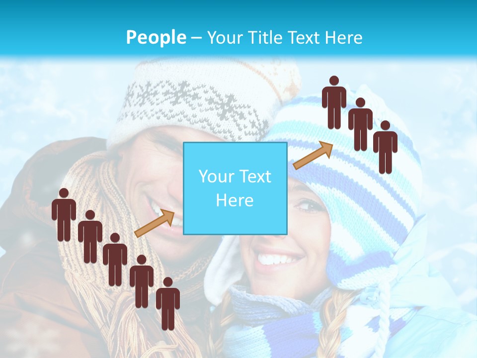 Man Celebration Holiday PowerPoint Template