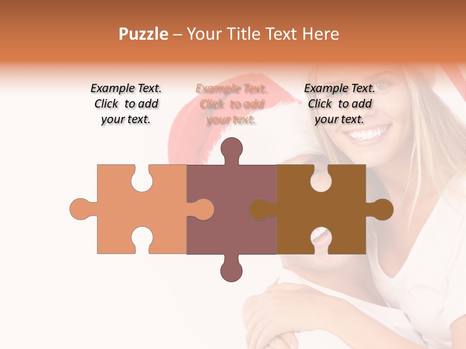 Girl Tooth Romance PowerPoint Template