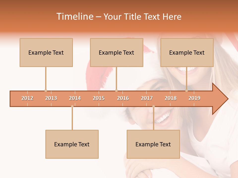 Girl Tooth Romance PowerPoint Template