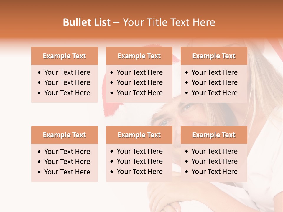 Girl Tooth Romance PowerPoint Template