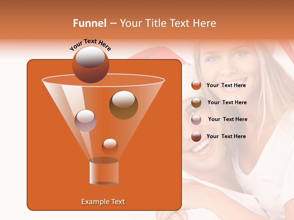 Girl Tooth Romance PowerPoint Template