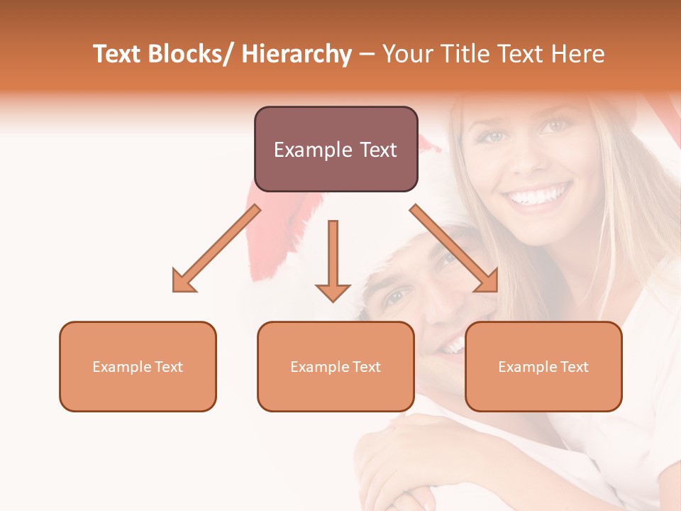 Girl Tooth Romance PowerPoint Template