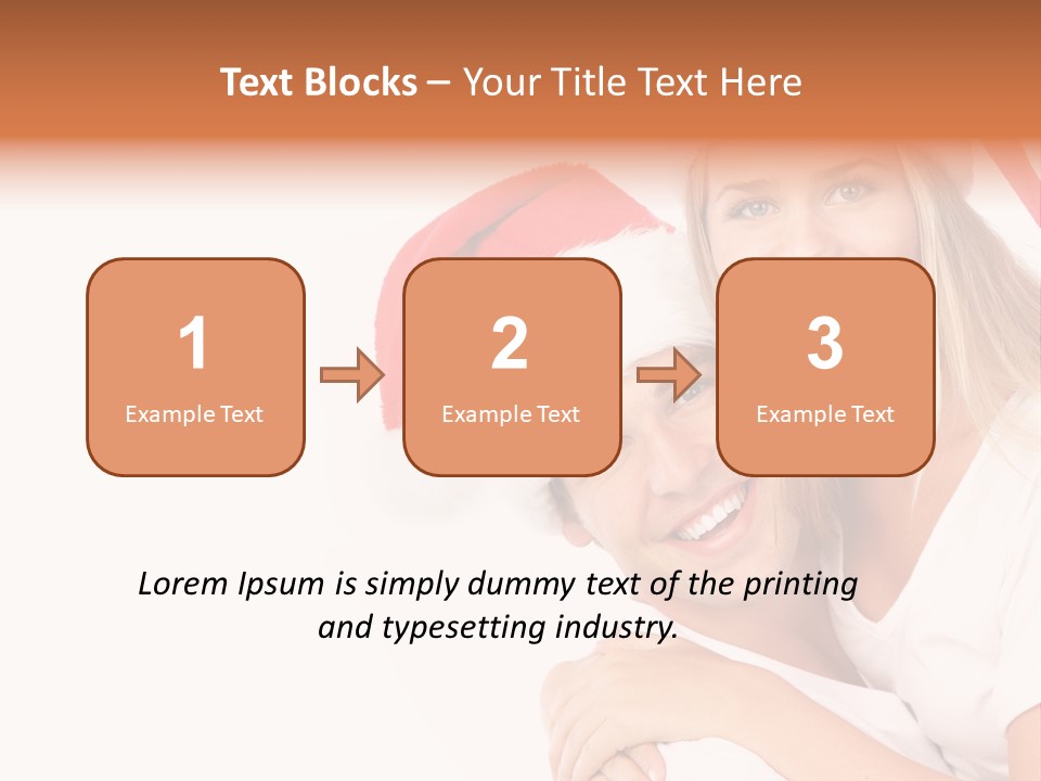 Girl Tooth Romance PowerPoint Template