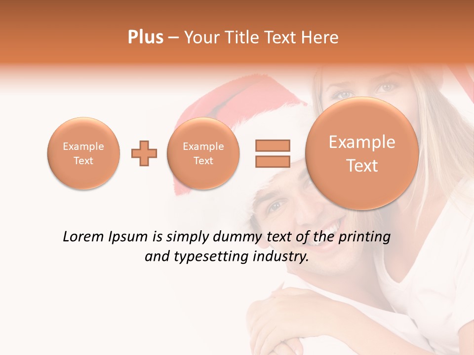 Girl Tooth Romance PowerPoint Template