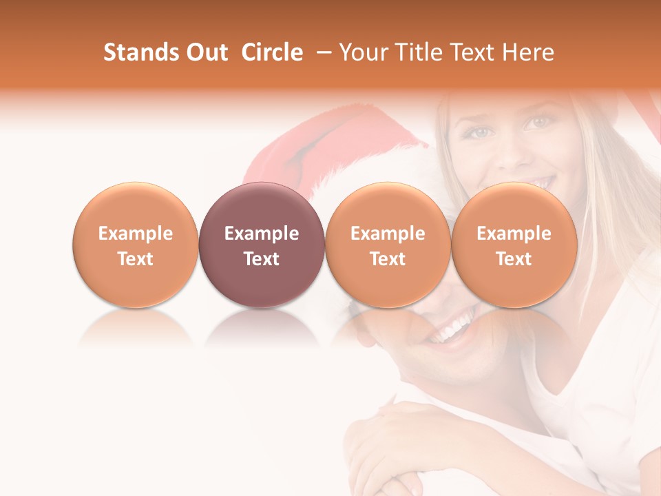 Girl Tooth Romance PowerPoint Template