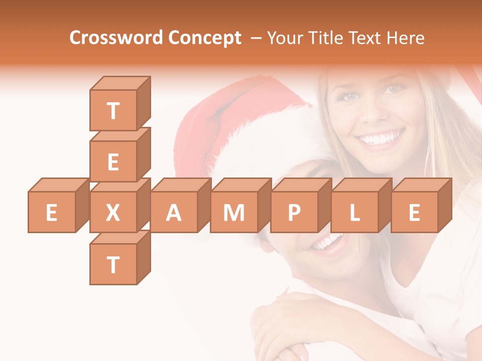 Girl Tooth Romance PowerPoint Template