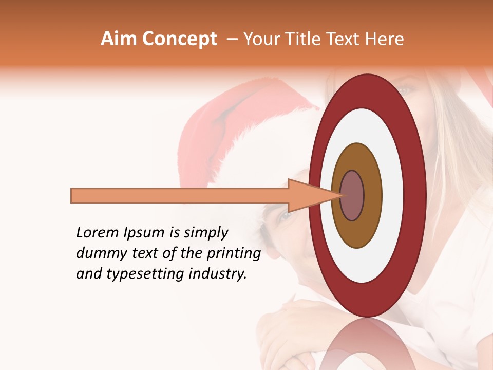 Girl Tooth Romance PowerPoint Template