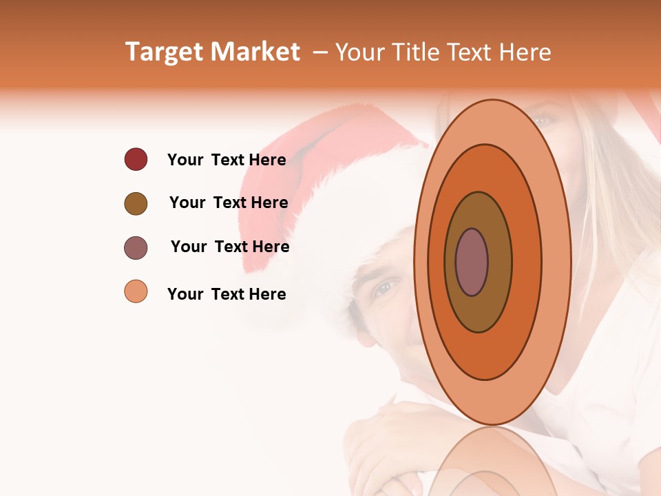 Girl Tooth Romance PowerPoint Template