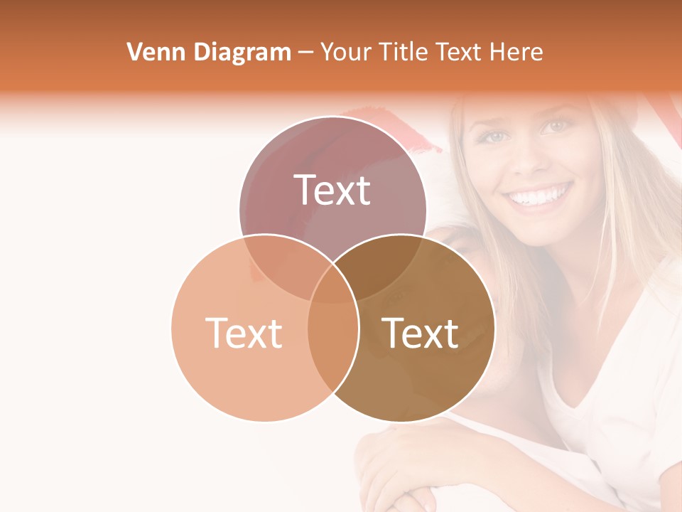 Girl Tooth Romance PowerPoint Template