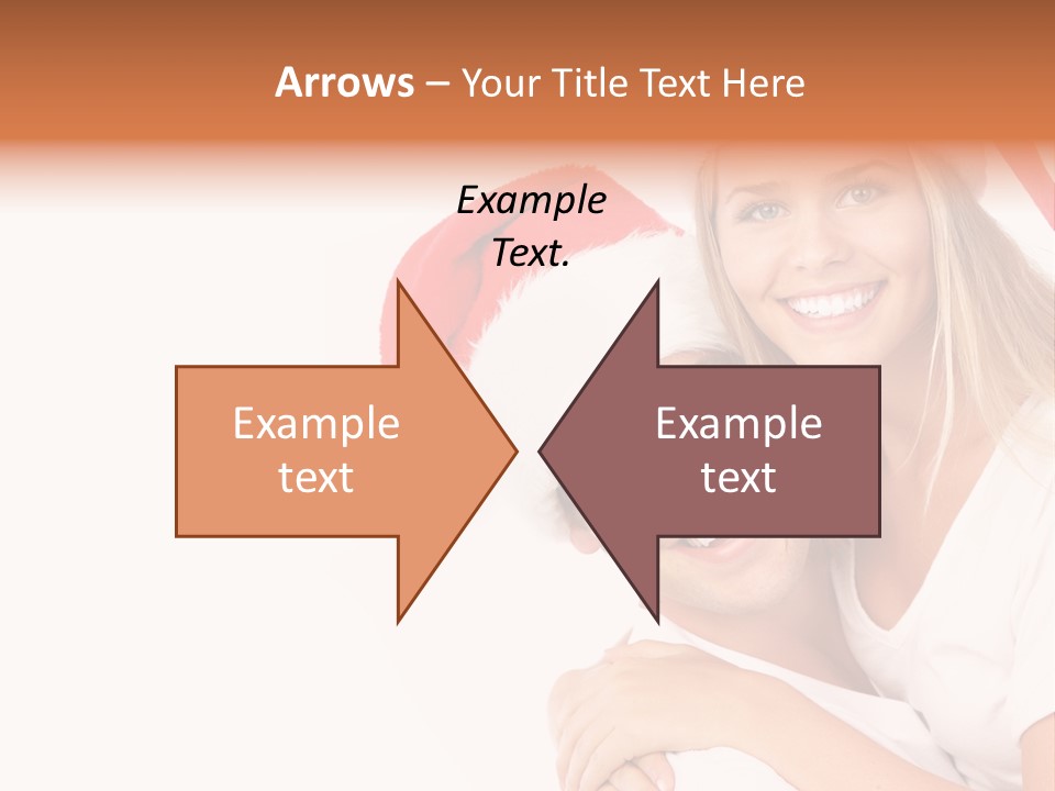 Girl Tooth Romance PowerPoint Template