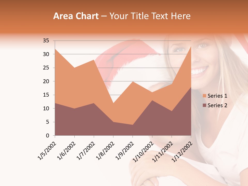 Girl Tooth Romance PowerPoint Template