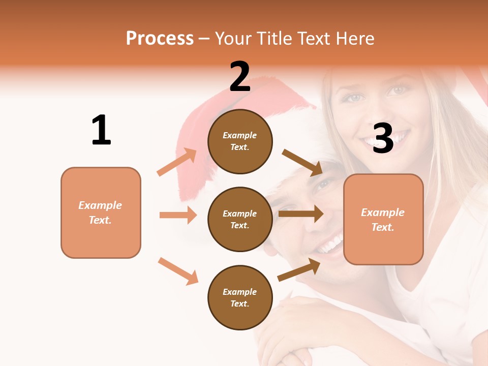 Girl Tooth Romance PowerPoint Template