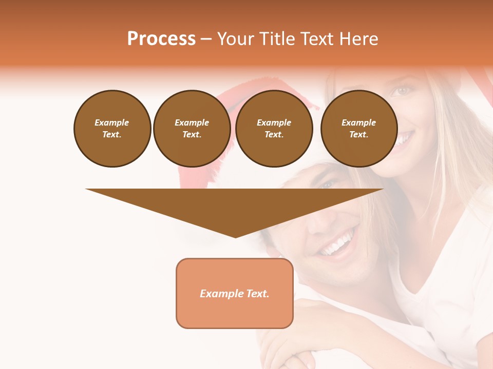Girl Tooth Romance PowerPoint Template