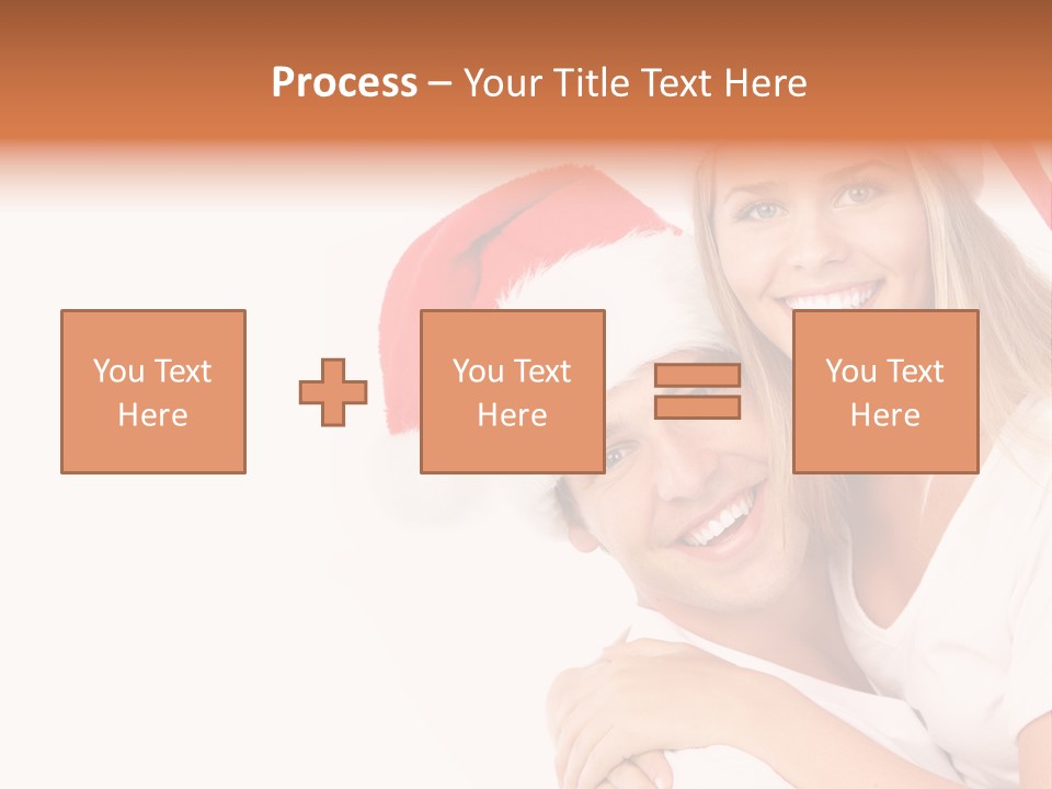 Girl Tooth Romance PowerPoint Template